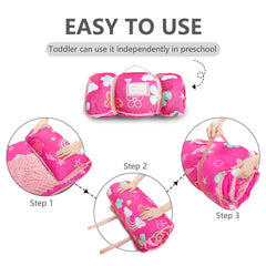 PRIMLECT nap mat transparent name tag helps fast identification.