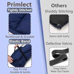 Primlect nap mat features a portable roll-up handle for easy transport.
