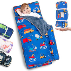 PRIMLECT nap mat rolled up with handle for easy transport