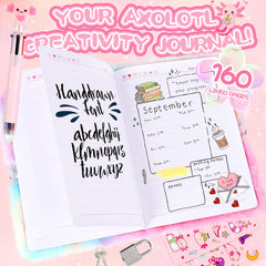 PrinBarBee 160-page diary with thick pages for smooth writing