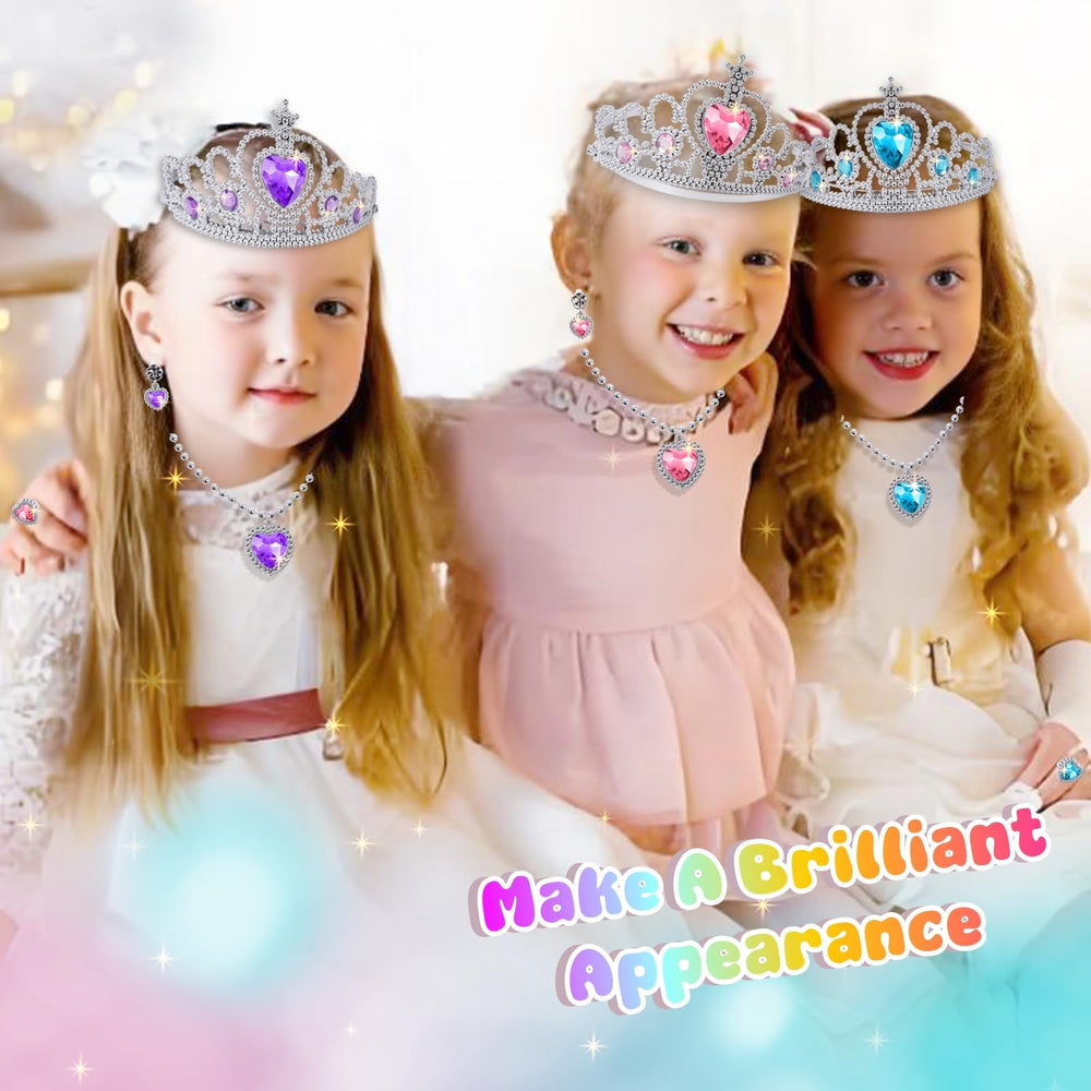 Child playing dress-up in a princess costume during imaginative role-play