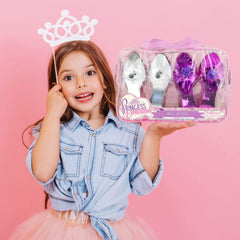 Princess Expressions 2-inch slip-on heels for toddlers, comfortable and easy to wear.