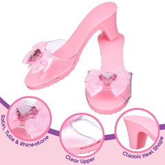 PRINCESS EXPRESSIONS shoe with nonslip soles for safe indoor play