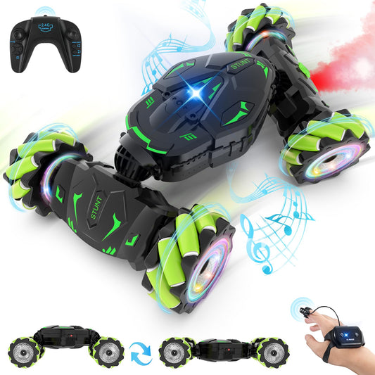 Pristar Gesture RC Car front view for dynamic stunt play outdoors.