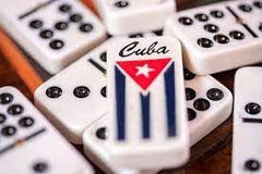 PRK 14 Cuban Dominoes flag-inspired artwork on tiles adds cultural flair