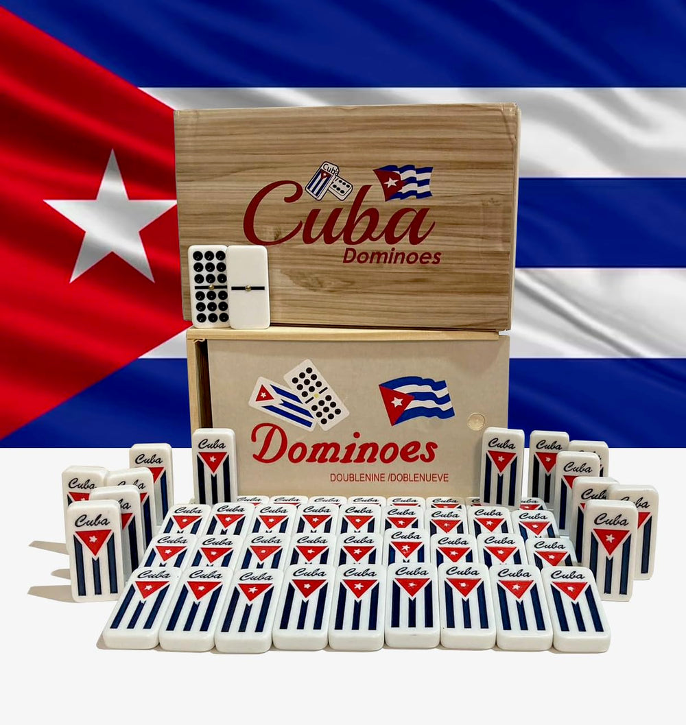 PRK 14 Cuban Dominoes on table during game night for social fun