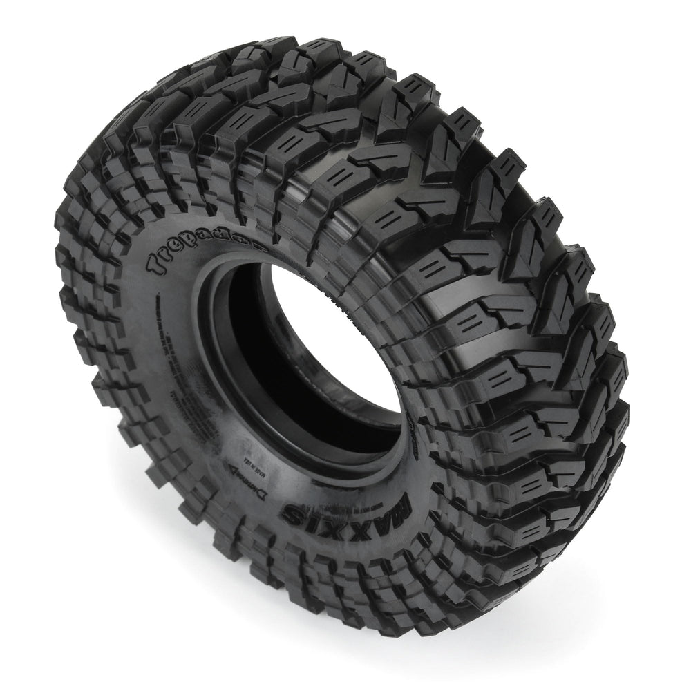 Maxxis licensed Trepador emblem on Pro-Line packaging.