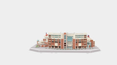 Pro-Lion 3D puzzle Ben Hill Griffin Stadium detailed colors ideal for display.
