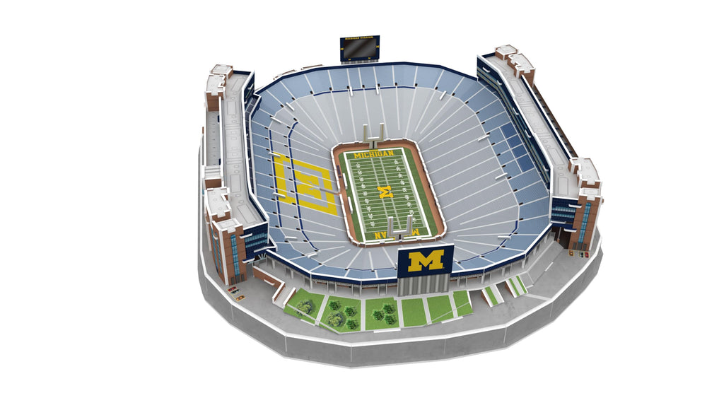 Pro-Lion colorful details of Michigan Stadium – vibrant visuals for engaging play.