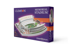 Pro-Lion Jordan-Hare Stadium 3D puzzle model ready for display