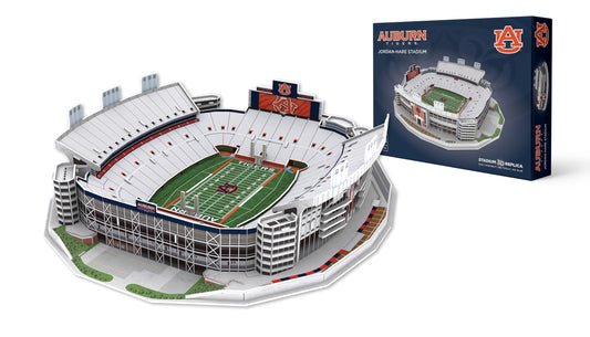 Pro-Lion Jordan-Hare Stadium 82-piece puzzle ready for display and gifting.