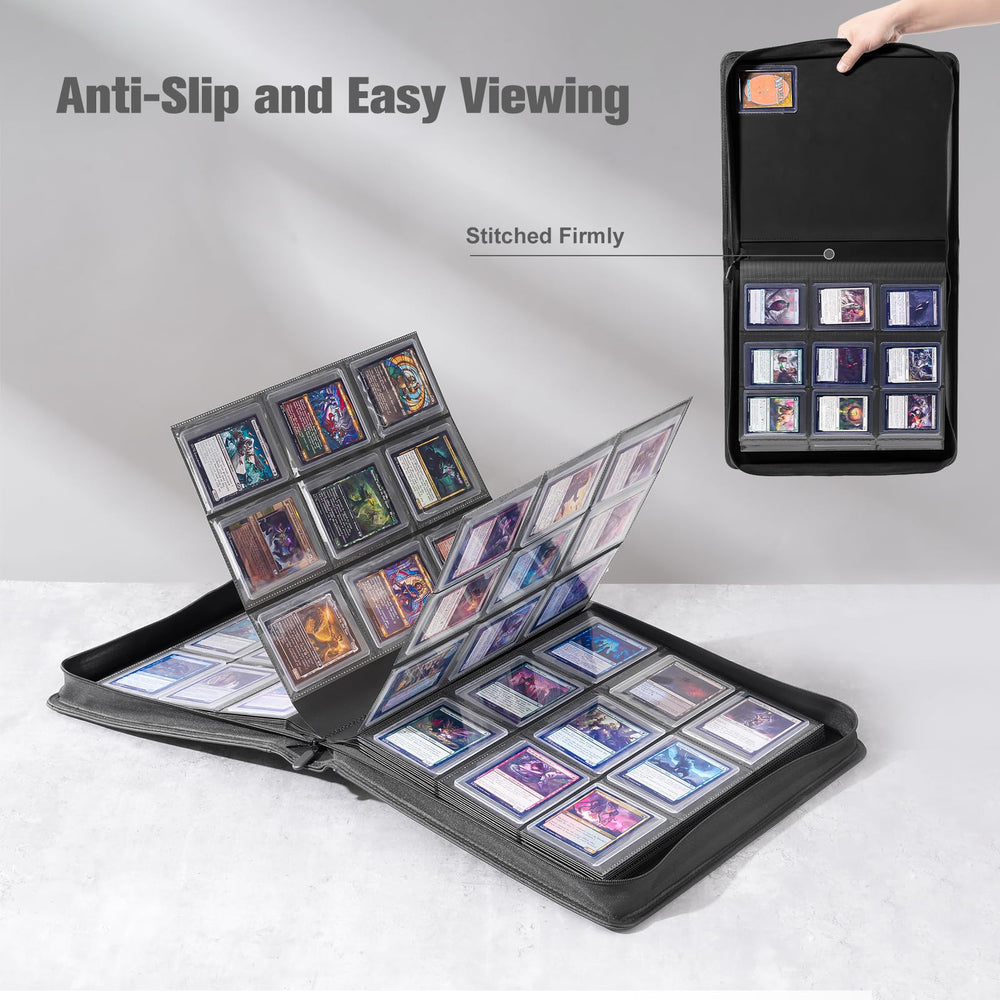 ProCase binder holds up to 324 toploaders for expansive collections