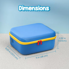 ProCase case dimensions 11.02 x 9.25 x 4.92 inches.