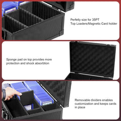 ProCase Toploader reinforced with steel corners for added travel protection.