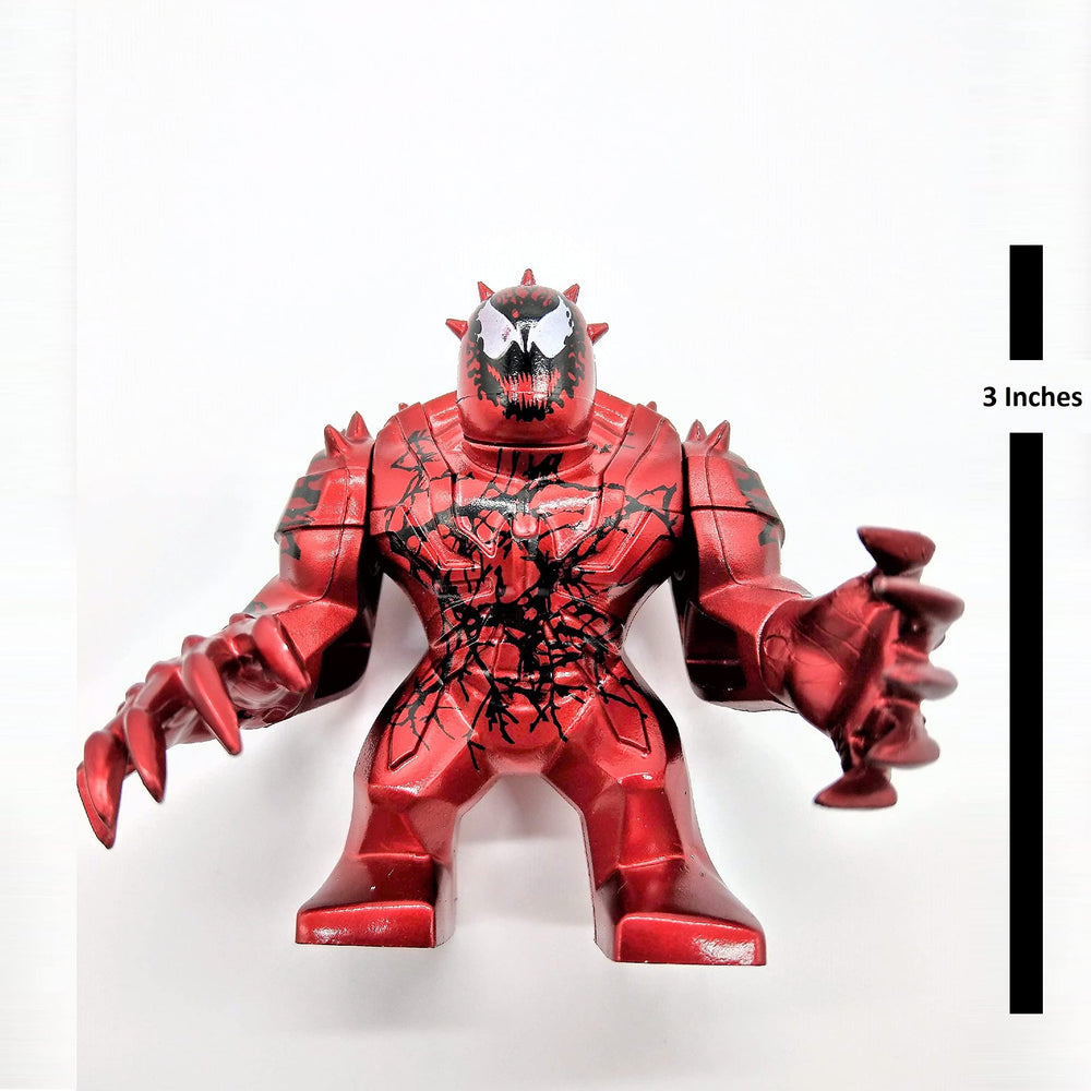 Prodigy Toys Mini Spiderman Carnage with movable hands ready for dynamic poses.
