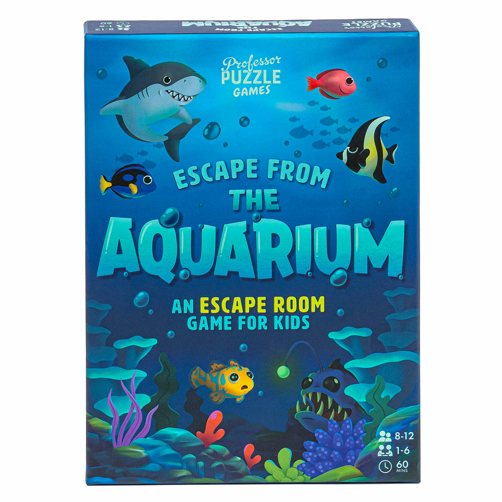 Professor Puzzle Escape from The Aquarium classroom activity—hands-on learning through play