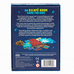 Professor Puzzle Escape from The Aquarium 3D illustrations—vibrant visuals invite exploration