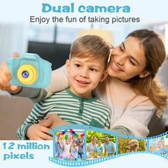 PROGRACE Kids Camera includes a 32GB SD card for instant storage.