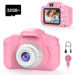 PROGRACE Kids Camera with IPS screen for clear, eye-friendly viewing during playtime.