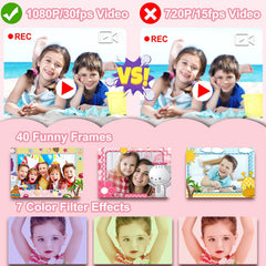 PROGRACE Kids Camera compact and kid-friendly design for small hands.