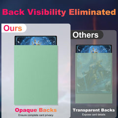 Proijeut acid-free materials protect cards from moisture and oils