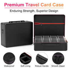Proijeut acrylic boxes protect cards from scratches and bends.