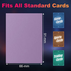 Proijeut 1200 pack sleeves protect cards from moisture, dust, and fingerprints