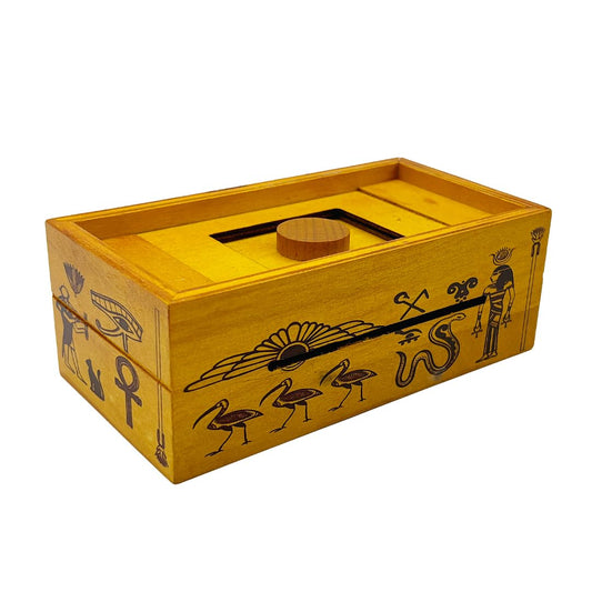 Project Genius Pharoahs Tomb box cover showcases historic-inspired design for gift-ready intrigue.