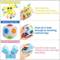 PROJOYOU Magic Rainbow Ball for visual focus and fidget fun.