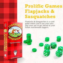 136-card deck and five dice promise expansive, replayable fun for groups