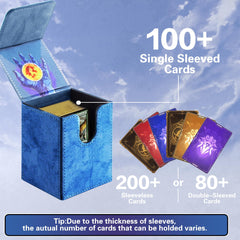 PROMAXIBINDER MTG Commander Deck Box magnet closure keeps deck secure