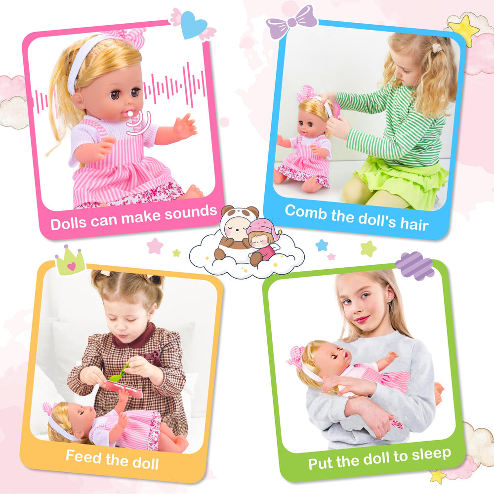 PROOU backpack and accessories for organized doll play and portable fun
