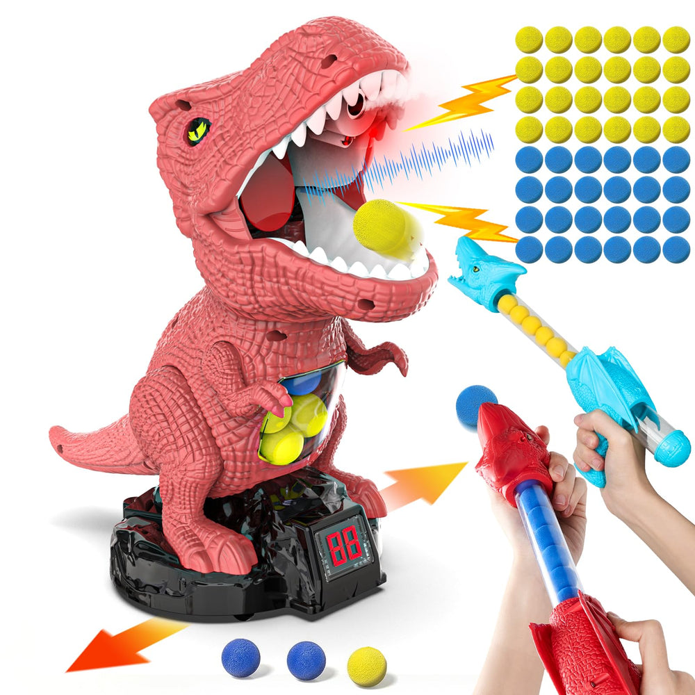 Protado dinosaur target for kids' target practice and safe play