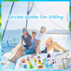 Prudiut ducks for photos and social sharing from cruise vacations