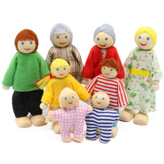 PUCKWAY grandparents figure ready for imaginative family playtime scenes.