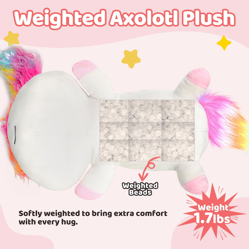 Puffpals weighted beads close-up highlighting even pressure for grounding.
