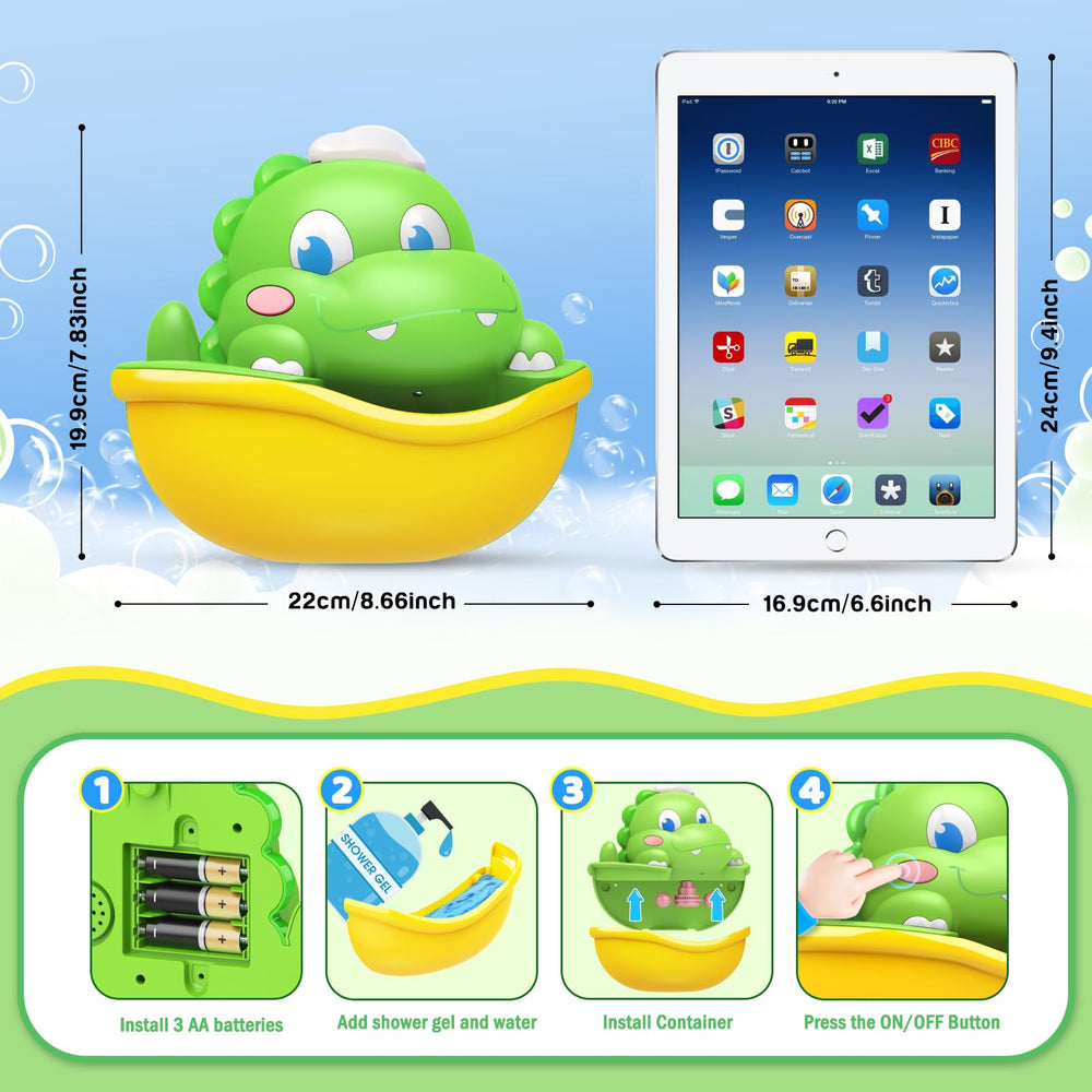 Puidapo glowing bath-time toy creates a magical scene for kids