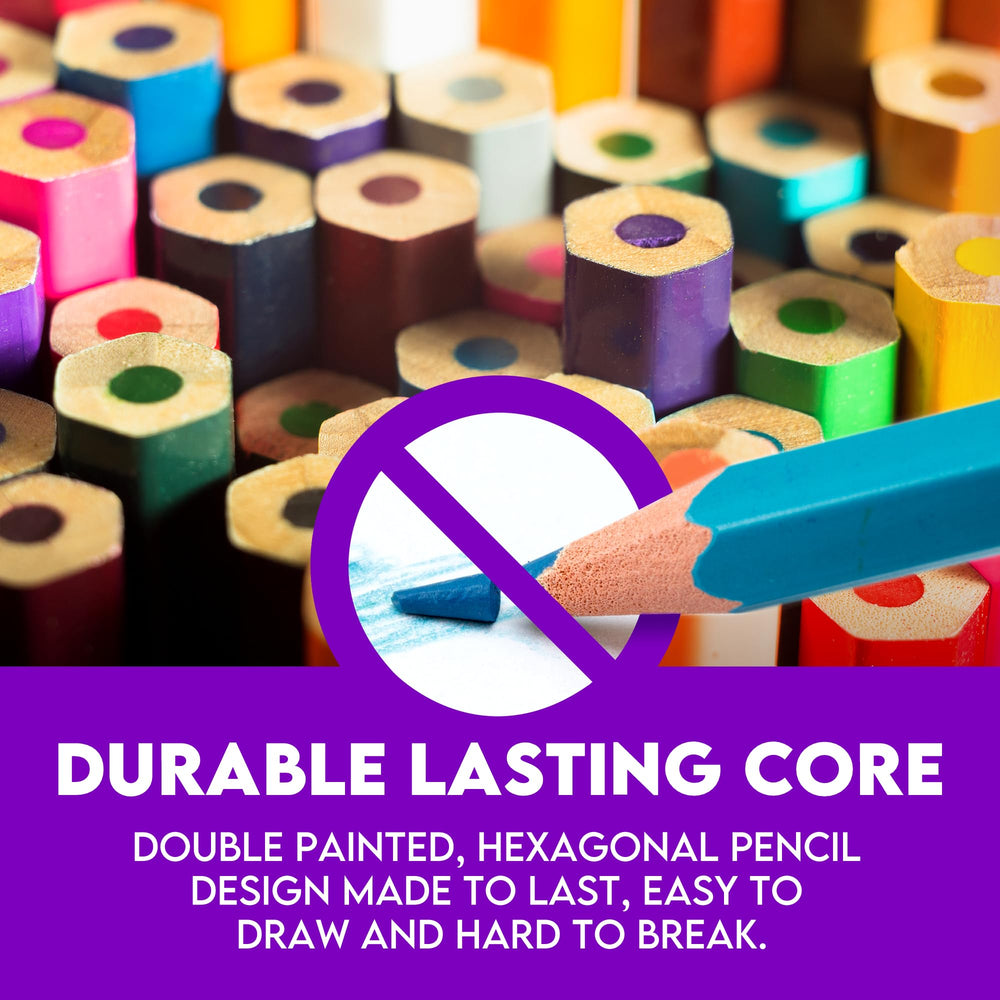 Pun Labs Colours pencils offer smooth cores for detailed art.