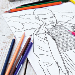 Pun Labs Stranger Colors vibrant pigments enable smooth coloring for journaling.