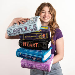 Plush displayed on a desk for study decor