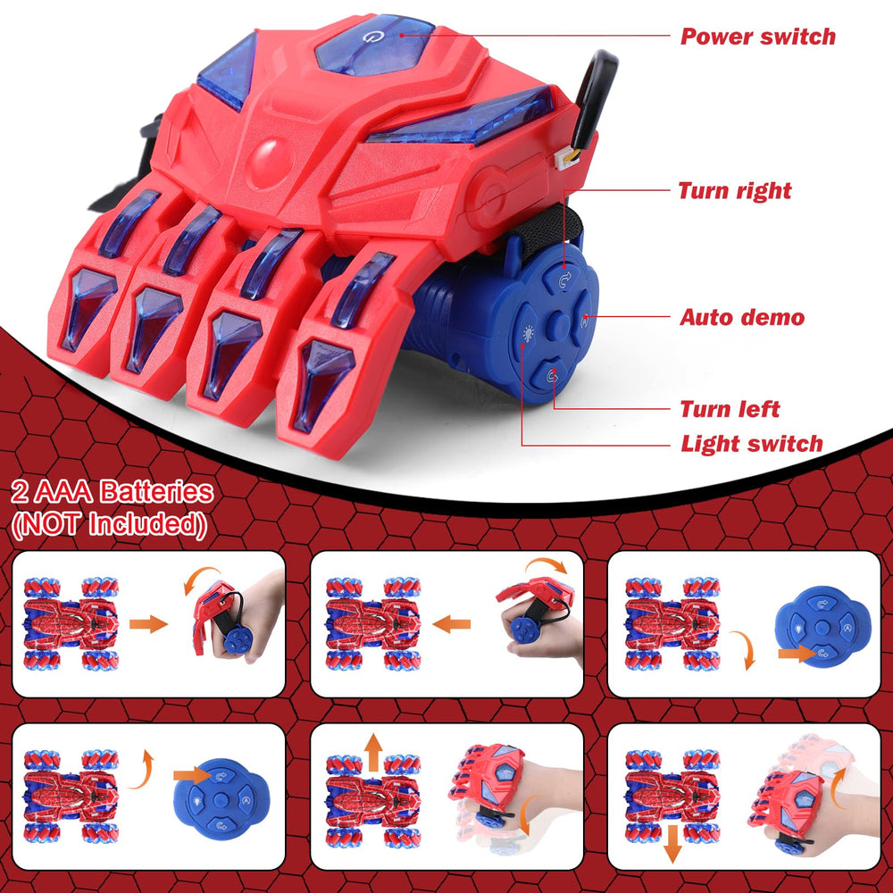 Punieayi 2.4GHz RC car offers interference-free control over distance.