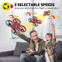 Punieayi Spider mini drone performing 360° flips for dynamic aerial tricks
