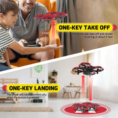 Punieayi Spider mini drone in headless mode for easier orientation
