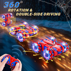 Punieayi Spider RC Car all-terrain tires with strong grip and shock absorption