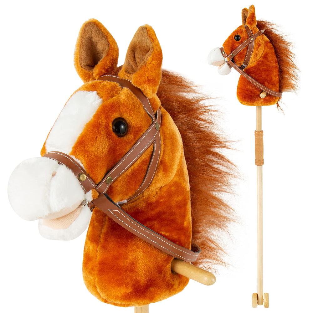 PUNP plush horse stick ear sounds engage kids in playful exploration