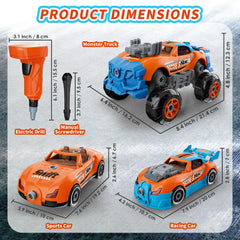 Pup Go take-apart car kit enabling creative and imaginative building