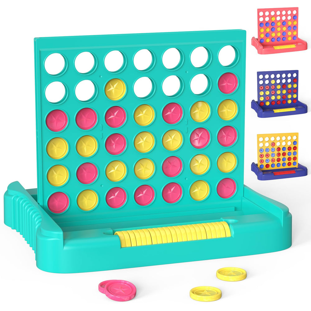 Pup Go four-in-a-row foldable board game for portable family play.