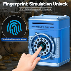 Pupidiu piggy bank large capacity storing coins and notes.