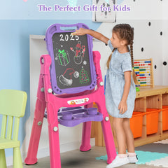 PUPPSITTY Art Easel crafted from safe, durable PP plastic for long‑lasting play.