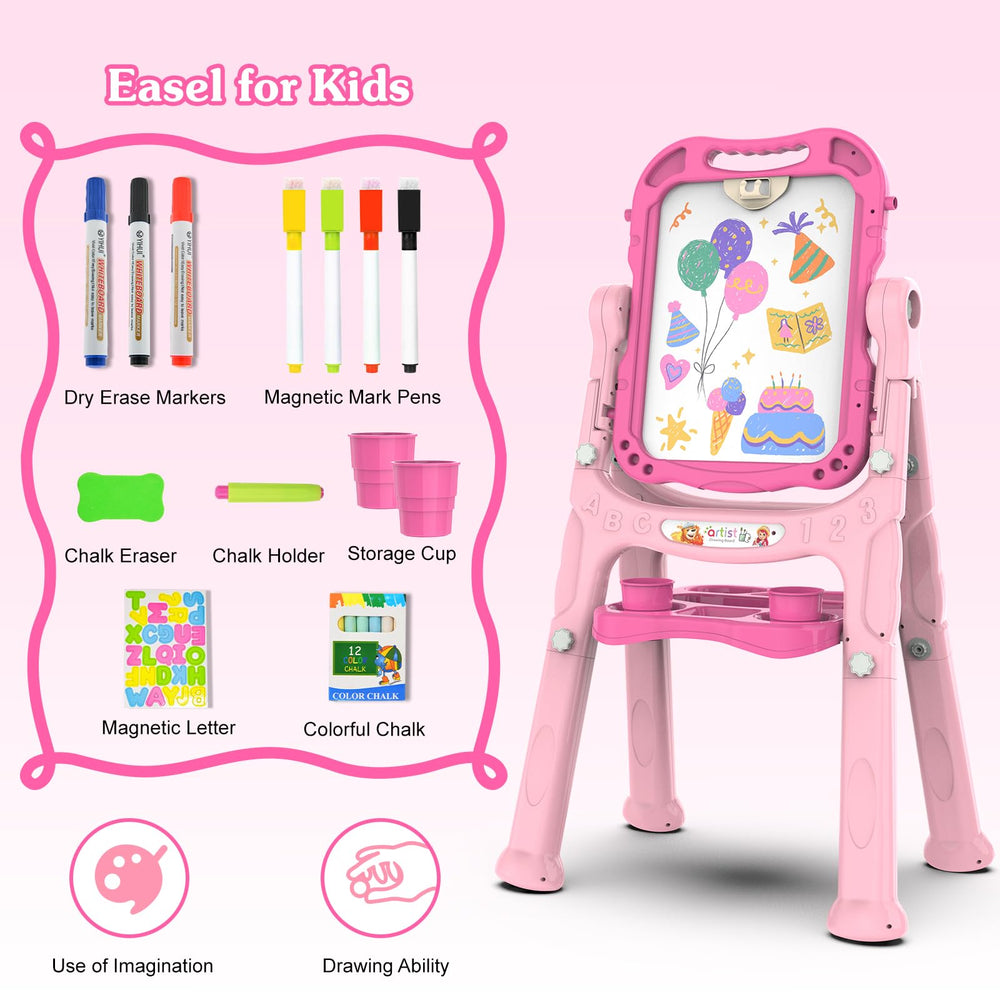 PUPPSITTY easel easy assembly with kid-friendly screws